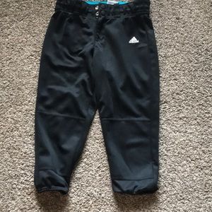 Kids Medium black softball pants